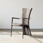 Albrecht High Back Dining Chair, All Real Leather