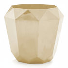 Allure Champagne Gold Diamond Cut End Table