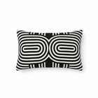 Bosie Ozella Black And White Cushion