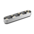 Lonta Brushed Stainless Steel Tealight Holder 40709