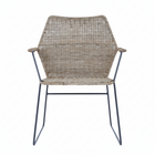 Manado Angled Design Natural Rattan Chair