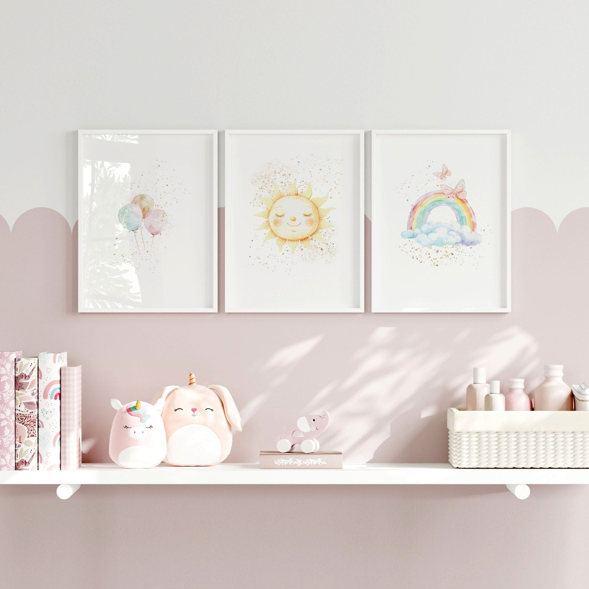 Create a Delightful Atmosphere with Nursery Rainbow Decor