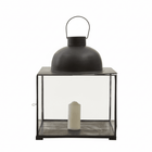 Preston Small Antique Black Lantern