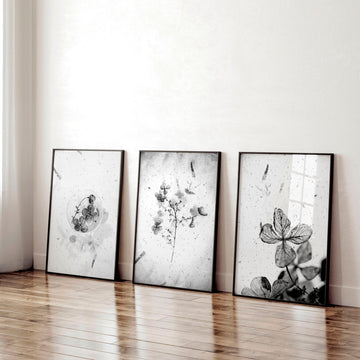 Home office wall decor ideas | set of 3 framed wall art