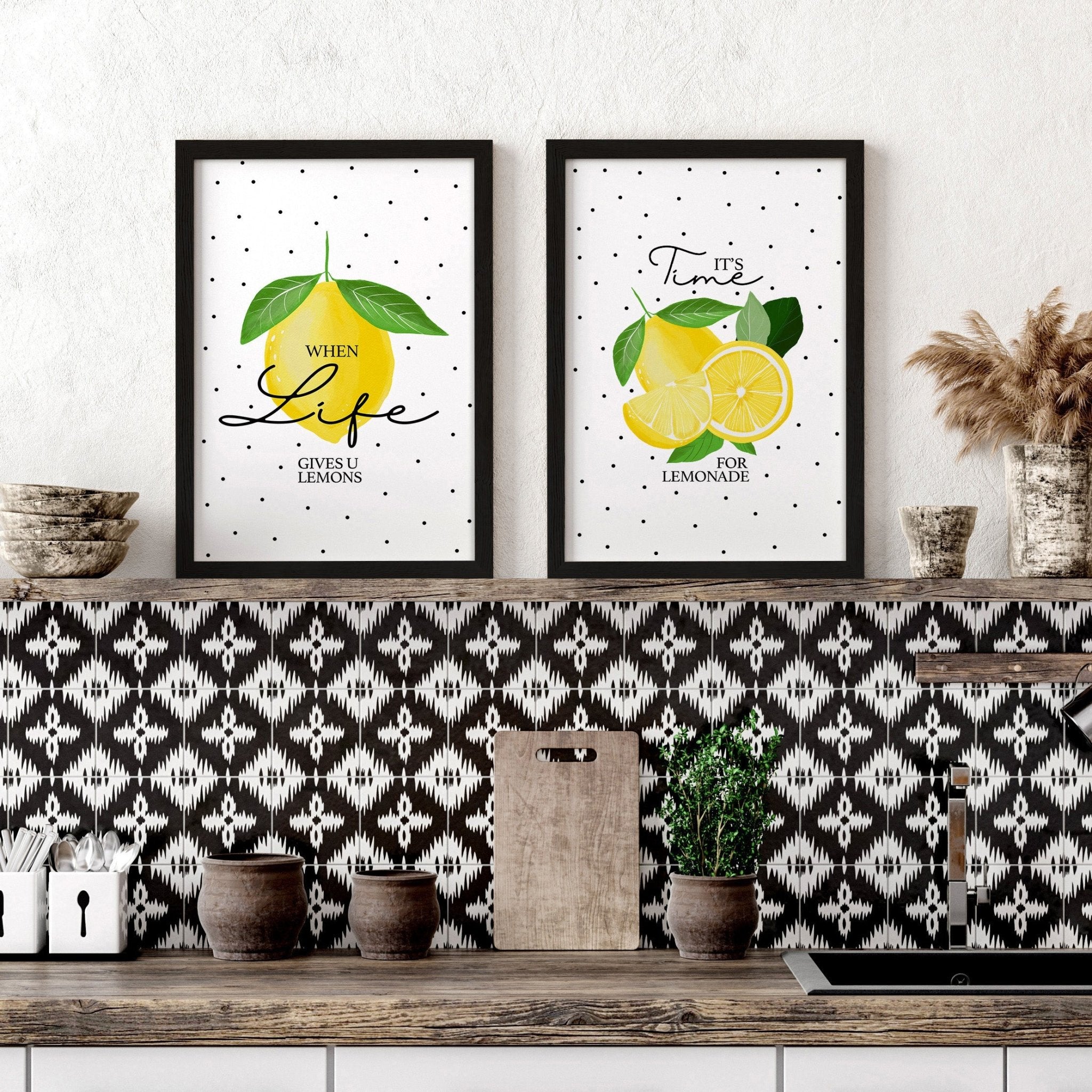 10 Creative Ideas for Adding Art to the Kitchen Walls - About Wall Art