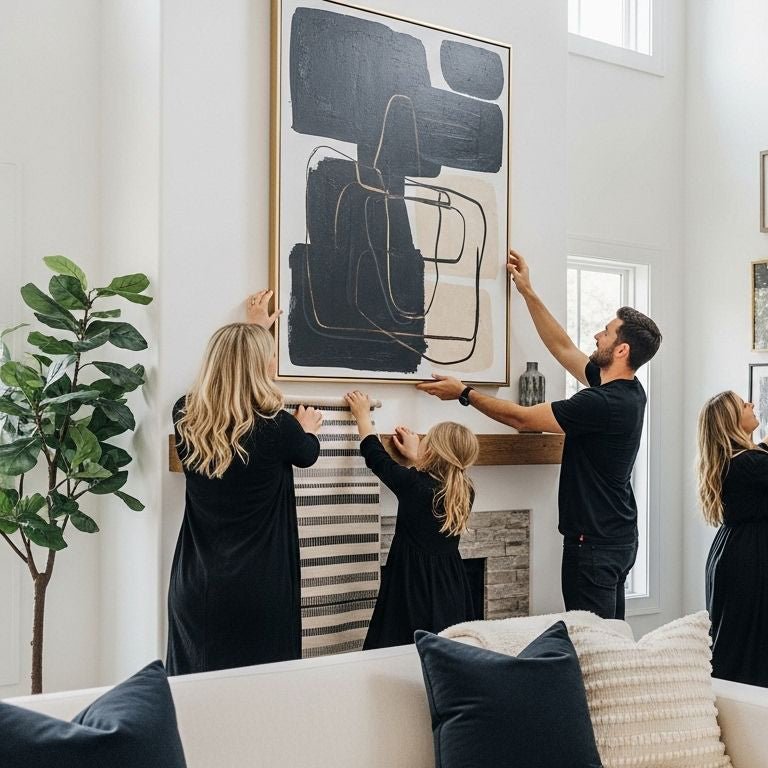 7 Creative Ideas for Wall Art for High Ceilings - About Wall Art