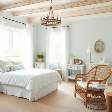 Coastal Bedroom Paint Ideas: How to Style the Coastal Look - About Wall Art