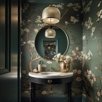 From East to West: Chinoiserie Wall murals in home Interiors - About Wall Art