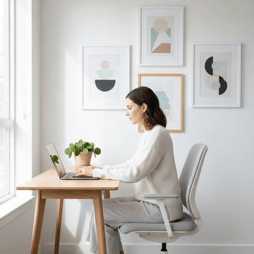 Home Office Decor Inspiration: Work From Home in Style - About Wall Art