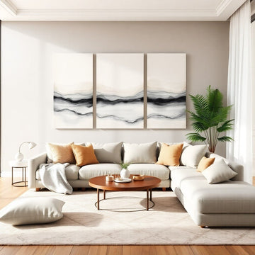 How I Used Canvas Pictures for Living Rooms to Create My Calm Sanctuary - About Wall Art