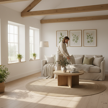 Farmhouse Living Room Ideas: Rustic Charm & Warmth