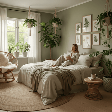 Master Botanical Themed Bedroom Like a Professional Designer - About Wall Art