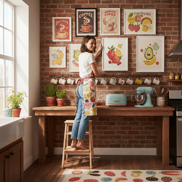Quirky Kitchen Wall Art Ideas for Fun, Lived-In Spaces - About Wall Art