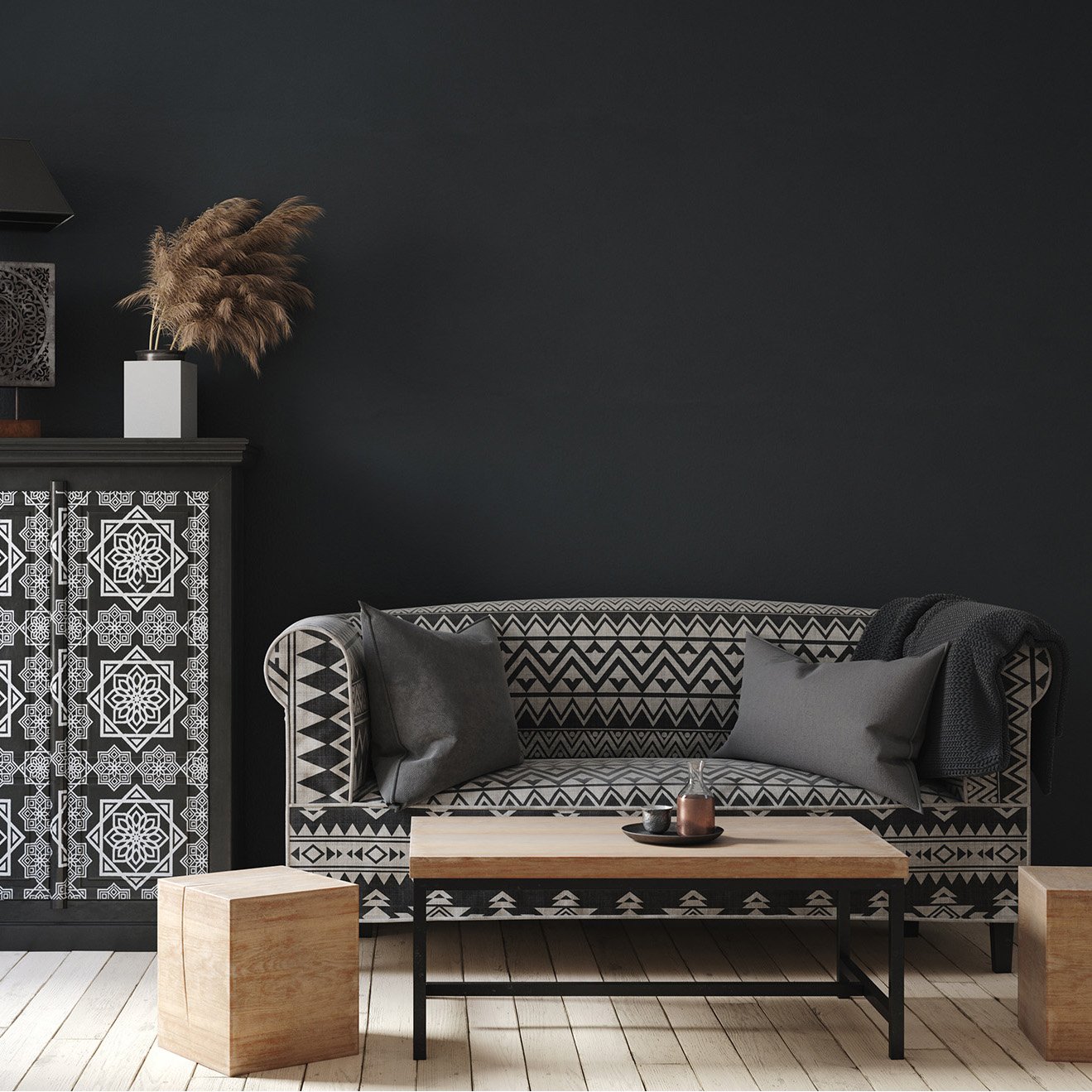 Solving lighting challenges when using a Deep Winter colour palette