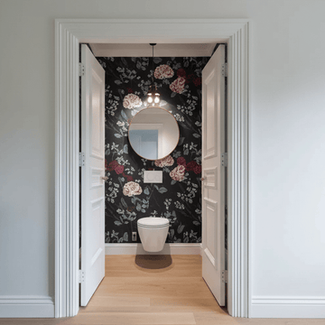 Stylish Ideas For Your Smallest Room: Easy Decoration for Toilet - About Wall Art