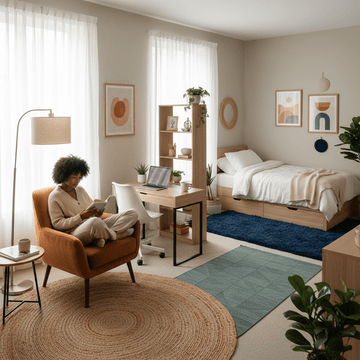 Tiny Studio Apartment Ideas: Small Space Design Solutions for 2026 - About Wall Art