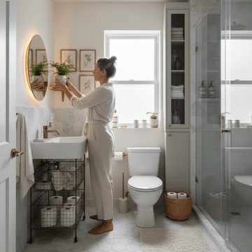 Toilet Decor Ideas to Instantly Upgrade a Small Bathroom - About Wall Art