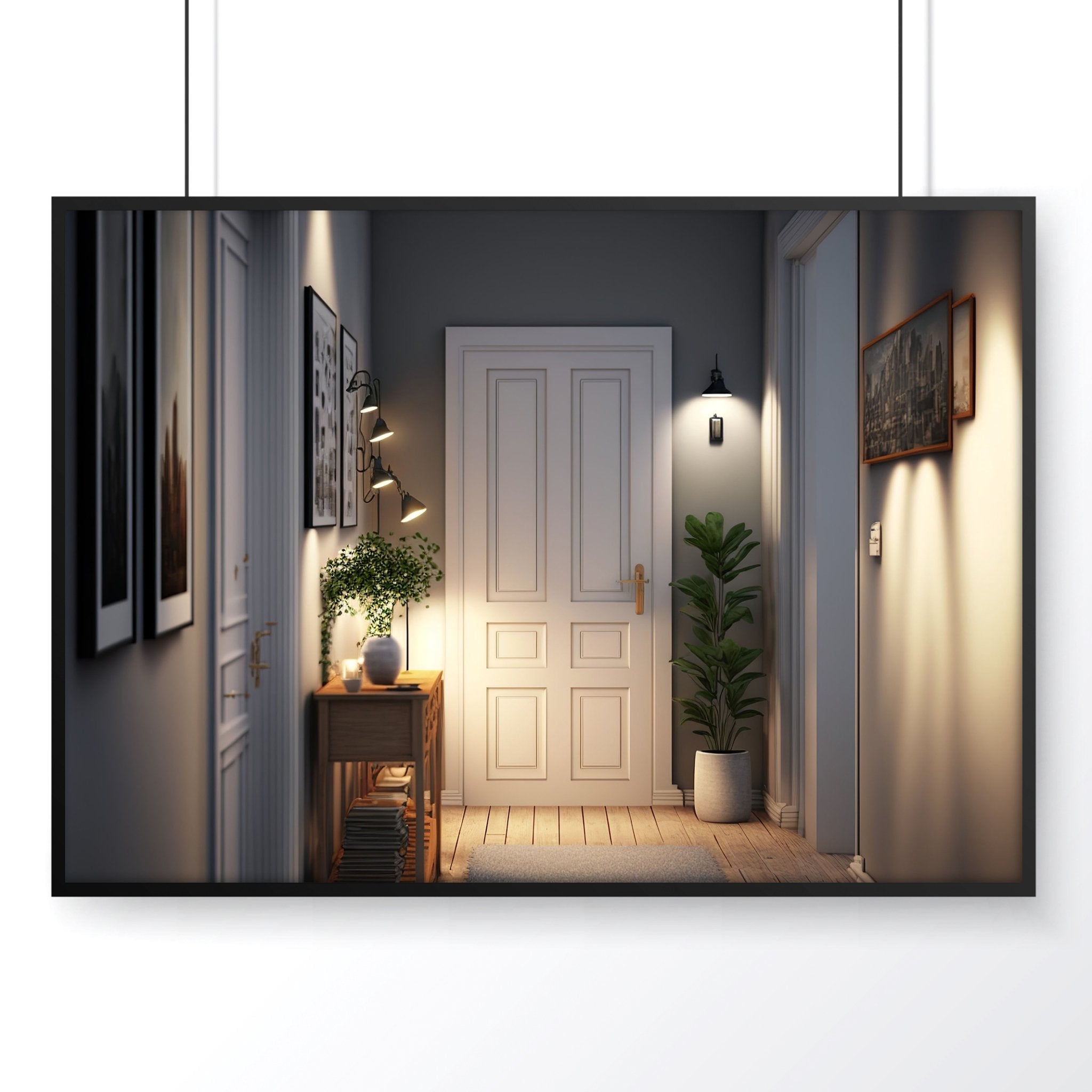 Hallway Wall Art Prints to create an Inviting Ambiance