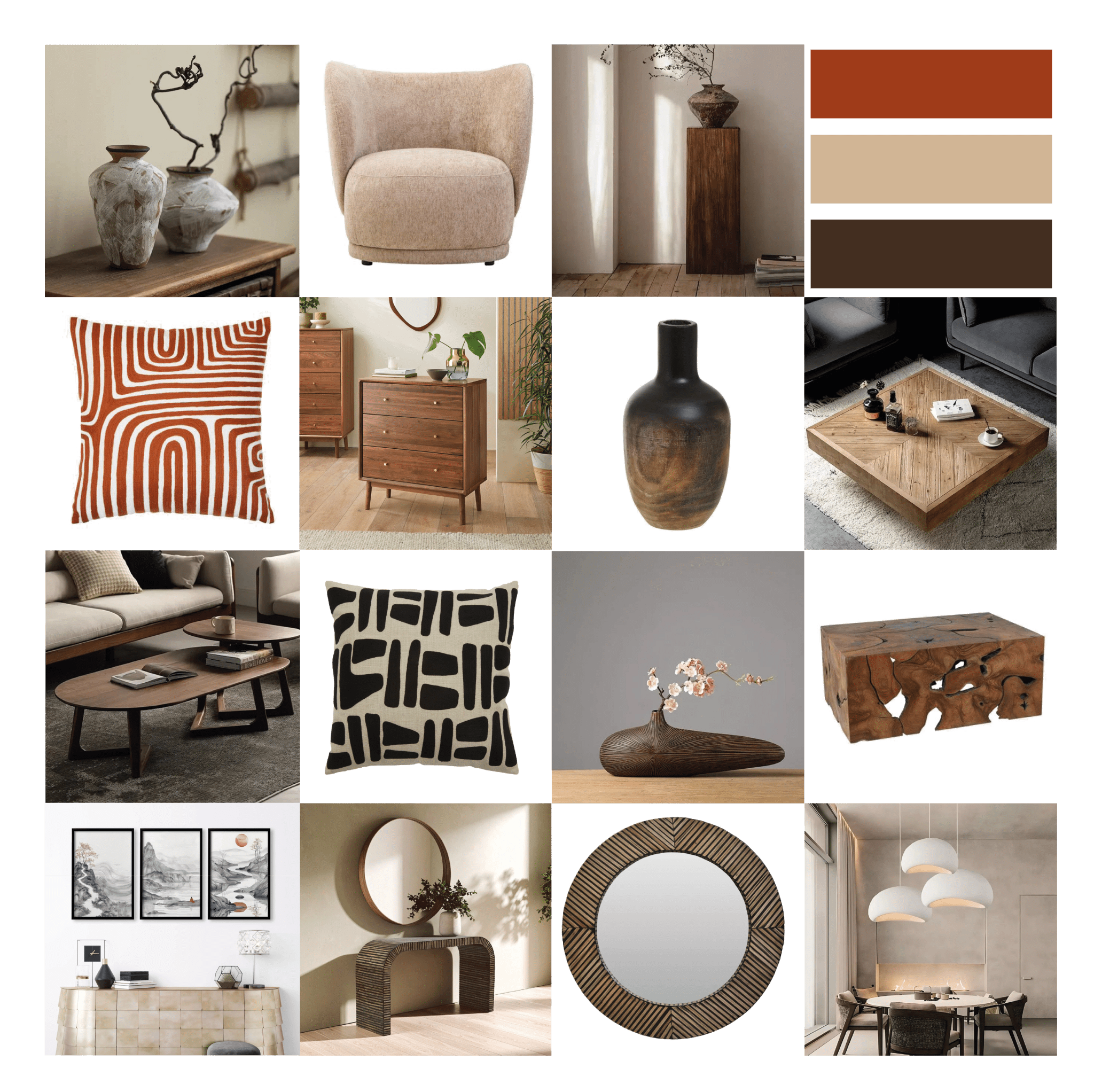 Japandi interior design blending Japanese minimalism with Scandinavian warmth