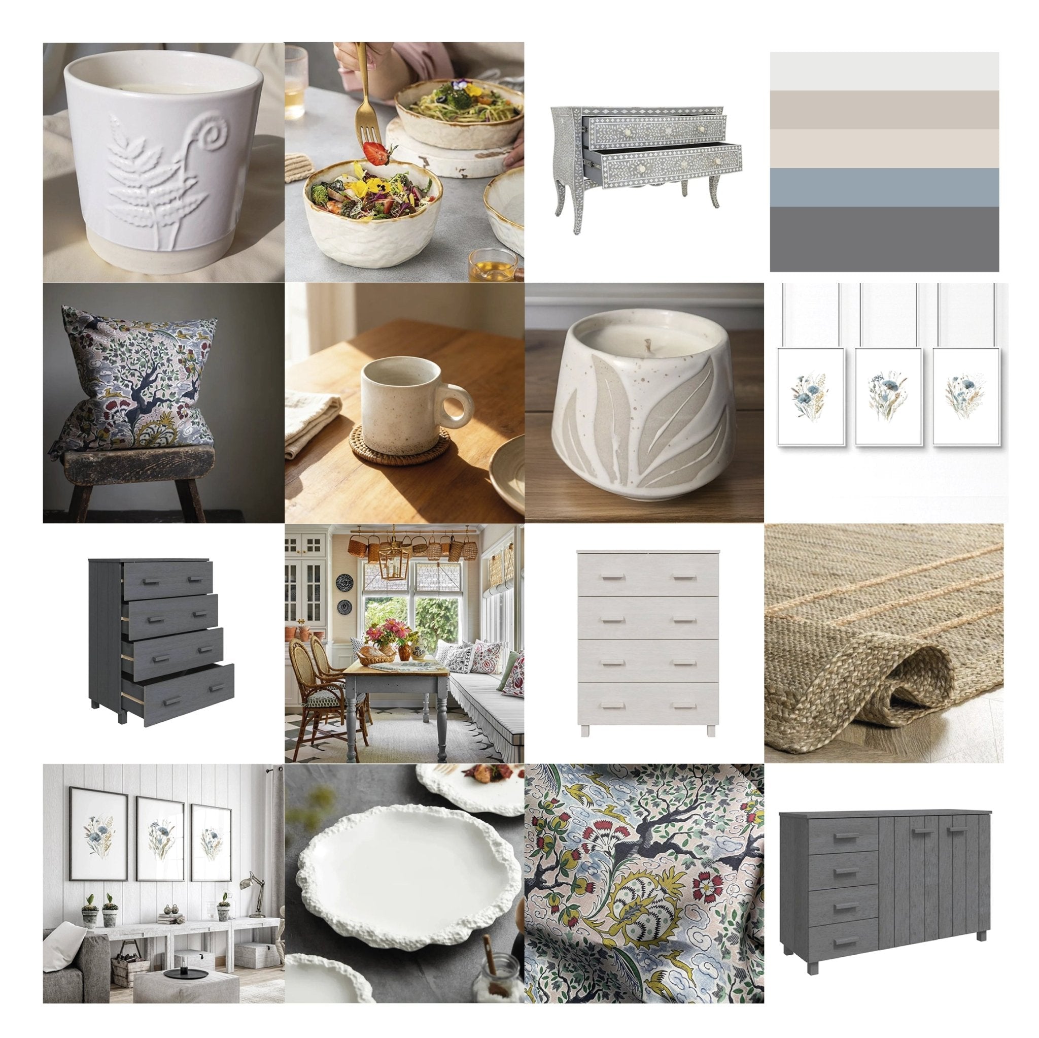 Modern farmhouse interior design with rustic charm and contemporary comfort