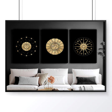 Sun and Moon art - About Wall Art