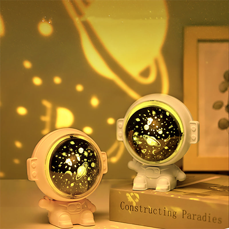 Galaxy Star Projector Night Light - Astronaut LED Lamp for Kids & Adults | Starry Sky Room Decor