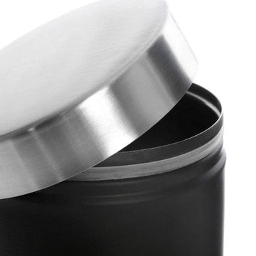 Liberty Black Enamel Tea Coffee And Sugar Set