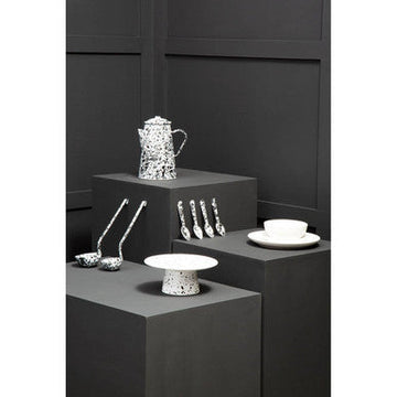 Hygge Black And White Patterned Teapot