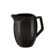 Black Text Milk Jug