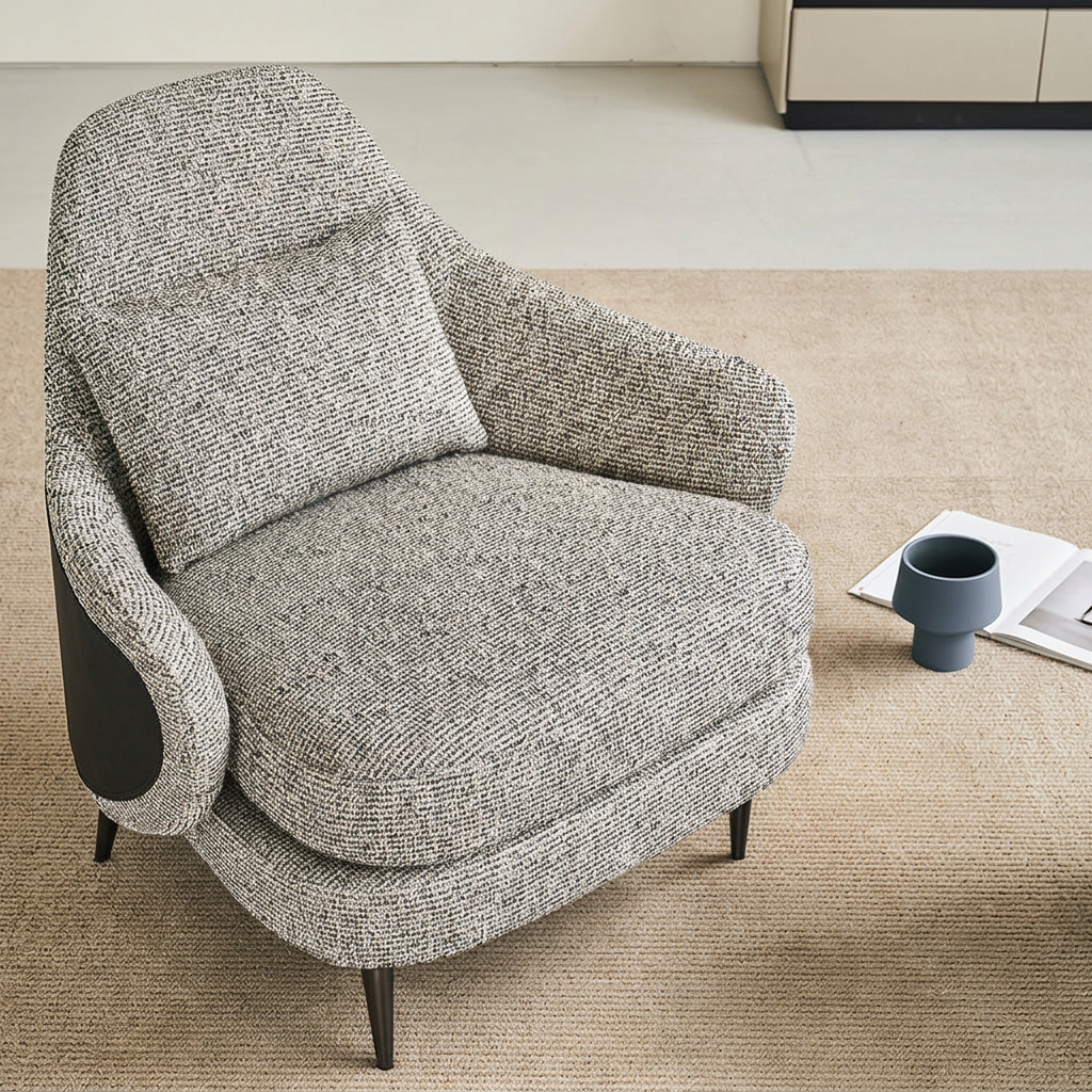 10. Diakite armchair seat and armrest detail