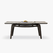 10. Dobson dining table on a white background