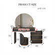 10. Grant dressing table and stool dimensions