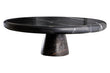 Marmore Black and Gold Marble Cake Stand