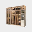 11. Varela glass wardrobe on a white background