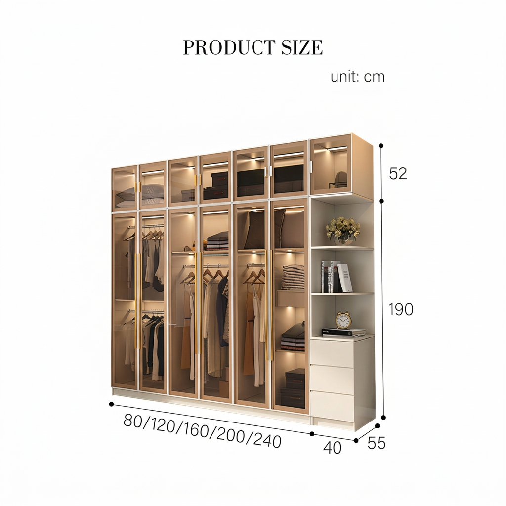 12. Varela wardrobe original dimensions diagram