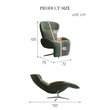 13. Abt recliner original dimensions diagram
