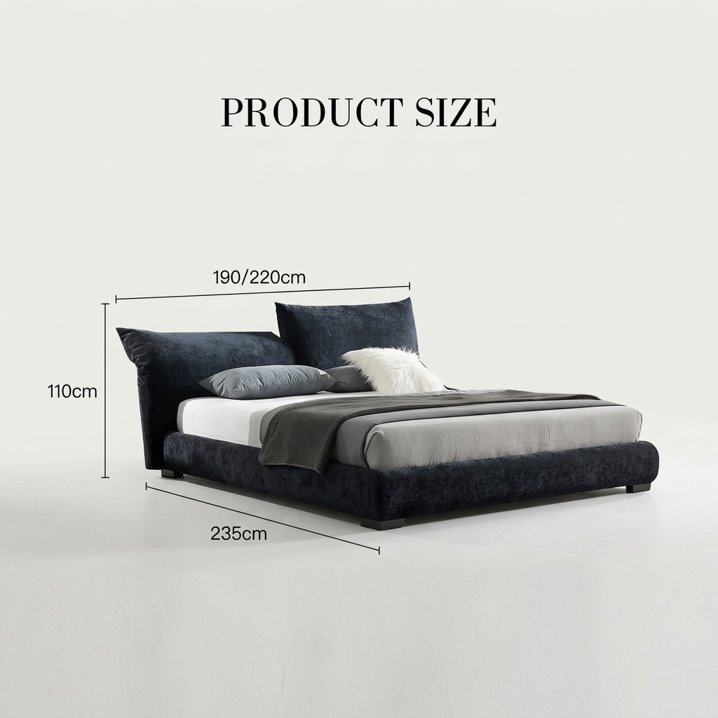 13. Zuri corduroy bed dimensions