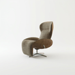 14. Abt swivel recliner on a white background