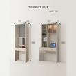 14. Varela dressing table and desk original dimensions diagram