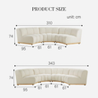 15. Zafar larger curved sofa configuration dimensions