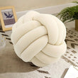 1pc Art Deco Striped Knot Pillow - Handmade, Soft Polyester.Cotton, Modern & Cozy Decorative Cushion for Homeand Sofa 9*9inch