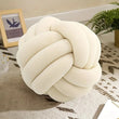 1pc Art Deco Striped Knot Pillow - Handmade, Soft Polyester.Cotton, Modern & Cozy Decorative Cushion for Homeand Sofa 9*9inch