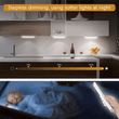 1PCS Human Ultra - thin Sensing Intelligent USB Charging Sensing Light Strip Display Cabinet Kitchen Wardrobe Dimming Light