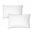 2 Pack Luxury Hotel Pillows Hypoallergenic Hollowfibre Soft Medium Support for Comfortable Sleep