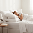2 Pack Luxury Hotel Pillows Hypoallergenic Hollowfibre Soft Medium Support for Comfortable Sleep