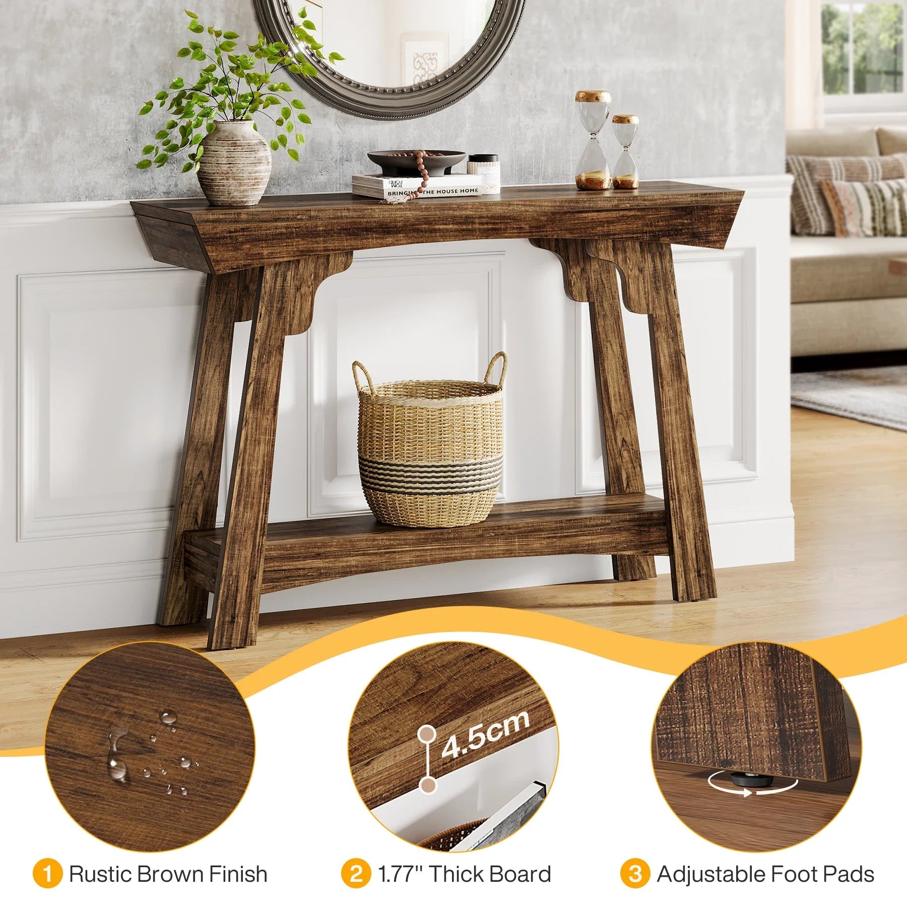 2 - Tier Entryway Table