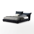 2. Zuri corduroy bed on a white background