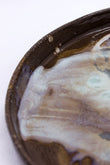 23 cm Tidepool Smoked Grey Large Stoneware Handmade Ceramic Dinner Plate