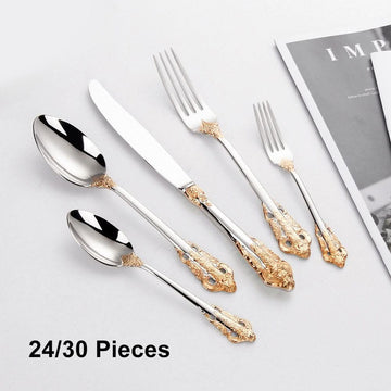 24/30Pieces Cutlery Set