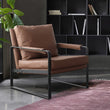 Classic TR58 Armchair, Brown/ Black